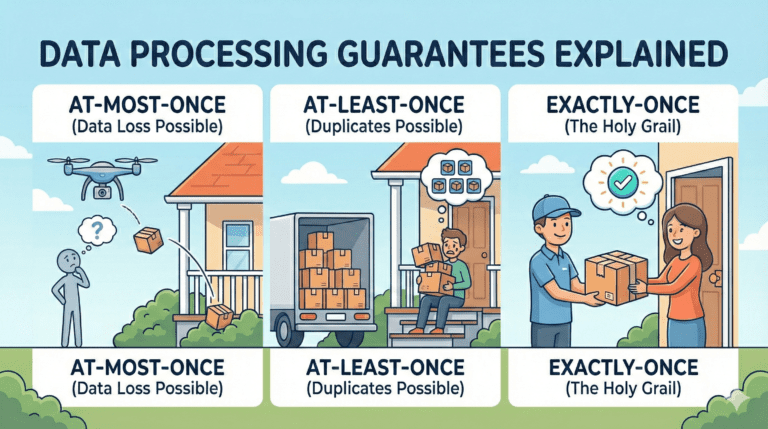 Exactly Once Processing Data Processing Guarantees Explained: Exactly-Once, At-Least-Once, and ...